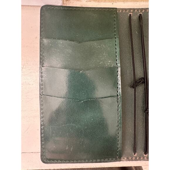 Chic Sparrow Austen Cascade Folio Leather Cover Keep Going Growing Forest Green - Picture 9 of 12